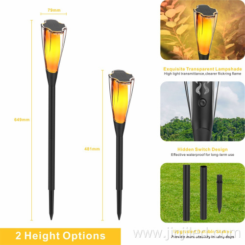 LED Solar Torch Lights